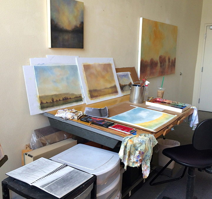 Jenny Wilson's studio